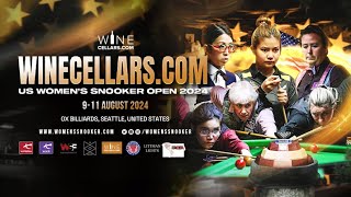 Mink Nutcharut vs Narantuya Bayarsaikhan  Groups  2024 WineCellarscom US Womens Snooker Open [upl. by Drarreg467]