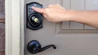 How to Use the Schlage LiNK Deadbolt [upl. by Nel181]