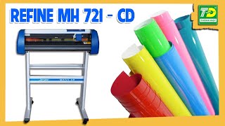 ✅Máy cắt Decal Refine MH721  CD  Hướng dẫn sử dụng☘️ [upl. by Tayib912]