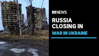 Russia closes in on besieged town of Avdiivka in eastern Ukraine  ABC News [upl. by Ecnerwal]