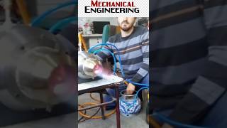 first try to start homemade turbojet engine turbine engine startup world most powerful jet engine [upl. by Sherlock552]