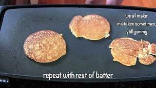 Keto Show Low Carb Pancakes [upl. by Suedaht]