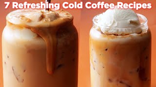 7 Refreshing Cold Coffee Recipes For Summer [upl. by Balac]