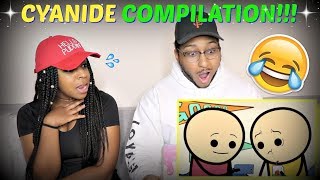 CYANIDE amp HAPPINESS COMPILATION 19 REACTION [upl. by Keyser]