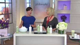 philosophy peaceful harmony fragrance duo with Mary Beth Roe [upl. by Nuahsyt117]