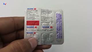 Teczine 10 Tablet  Levocetirizine Dihydrochloride 10 mg Tablet uses  Teczine 10 mg Tablet Uses [upl. by Saimon]