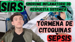 SIRS  FISIOPATOLOGIA síndrome de respuesta inflamatoria sistemica [upl. by Bashee]