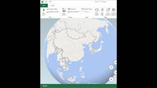 3D Maps In Excel Sheets ll Gogle sheets In 3D Maps spreadsheet microsoftoffice exceltips [upl. by Annaicul868]