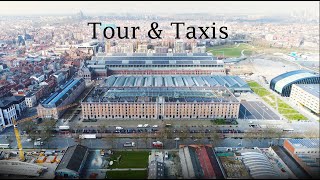 Brussels  Tour amp Taxis  2021  Drone  4K [upl. by Gypsy]