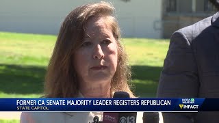 Former California Democrat announces shes registering as a Republican voting for Trump [upl. by Mitzi]