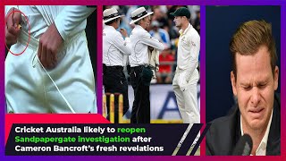 Cricket Australia to reopen ball tampering investigation after Bancroft’s fresh revelations Shorts [upl. by Balthazar]