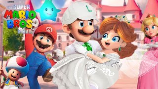 The Super Mario Bros Movie The wedding of Luigi and Daisy 🤩✨ Movie Editing Scene Cool Stuff Edits [upl. by Ennayelsel]