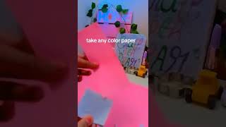 Making easy paper diary craft craftwithstar [upl. by Anu]