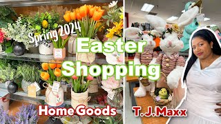 Easter Shopping Spring 2024 Decor Snacks Glassware Flowers amp Food easter2024 easterbasket [upl. by Tijnar]