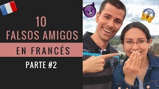 10 FALSOS COGNATOS en Francés Parte 2  Errores frecuentes en francés [upl. by Costa]