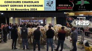 Concours Charolais à St Gervais dAuvergne Remise des prix et discours officiels [upl. by Hartwell]