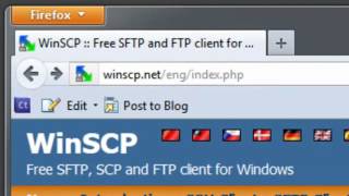 How to obtain WinSCP [upl. by Simons]