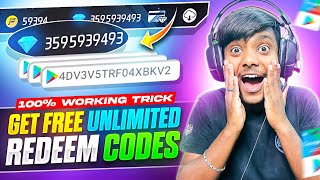 FREE UNLIMITED GOOGLE REDEEM CODE amp DIAMONDS 2024 TRICK😳🔥  GARENA FREE FIRE [upl. by Mert257]