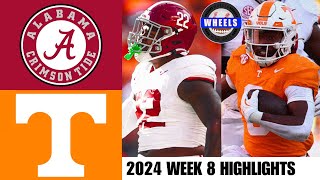 7 Alabama vs 11 Tennessee  Full Game Highlights  2024 College Football Highlights [upl. by Elrae941]