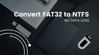 How to Convert FAT32 to NTFS Without Losing Data [upl. by Ardnasac]