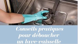 Conseils pratiques pour déboucher un lavevaisselle avec des produits écologiques [upl. by Pratt659]