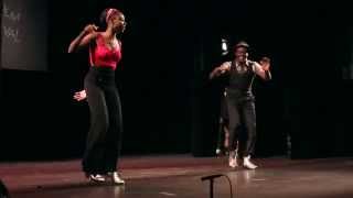 Josette Freund amp Joseph Wiggan Stockholm Tap festival 2014 [upl. by Nahgem]