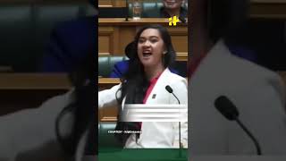 Watch New Zealand Politician HanaRawhiti MaipiClarkes Powerful Speech Viral [upl. by Glennis817]