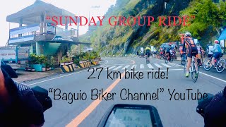 Sunday Group Ride  Burnham Park Baguio City to Banangan View Deck  Cycling Pov [upl. by Garibull266]