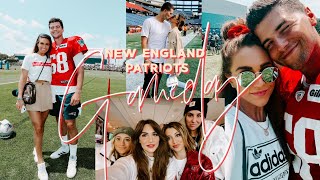 GAMEDAY VLOG  last patriots game of the season amp end of rookie year [upl. by Ok]