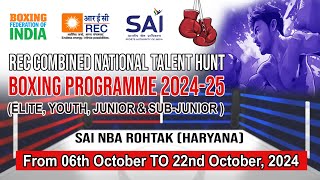 RING 02 l DAY 04 lI REC COMBINED NATIONAL TALENT HUNT BOXING PROGRAMME 202425 JUNIOR amp SUB JUNIOR [upl. by Je124]