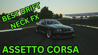 ASSETTO CORSA  BEST NECK FX SETTINGS  DRIFTING  ⭐ [upl. by Annirtak]