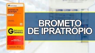 Para que serve BROMETO DE IPRATRÓPIO Bula Simples [upl. by Shanda423]