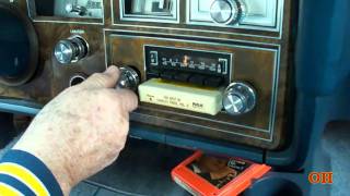 Rare Lincoln Continental 1978 With 8 Track Player HD [upl. by Anelahs731]