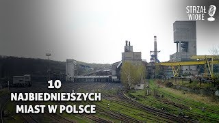 10 Najbiedniejszych miast w Polsce [upl. by Atsejam]