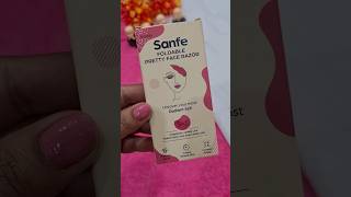 Sanfe Foldable Pretty face razor review in HindiFace razor kaise use karte hainshorts [upl. by Enirual]