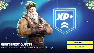 Winterfest Quests Guide Part 1  Fortnite Battle Royale [upl. by Esined]