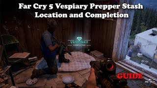 Far Cry 5  Vespiary Prepper Stash  Location and Completion [upl. by Jacklin]