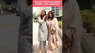 Maheep Kapoor amp Bhavna Pandey Look Gorgeous ytshorts [upl. by Ahseihs171]