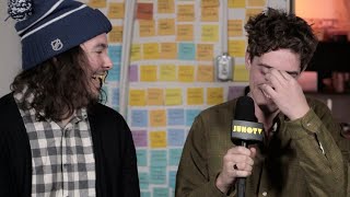 Born Ruffians Interview 2014 Presented by JUNO TVs QA [upl. by Norrie]