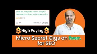 Making more Money with 100 Secret Gigs of SEO  Weekly Live Ecommerce wala [upl. by Fai]