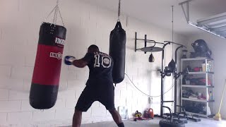 Boxing heavy bag training [upl. by Annovahs870]