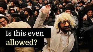 There is one day in the year when Hasidic Jews PARTY [upl. by Kacie]