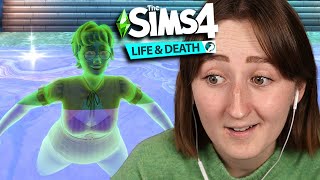 Playing The Sims 4 Life amp Death 3 Streamed 102824 [upl. by Earissed]