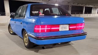 How I made My Retro LED Tail Lights  Custom 80s Style Tail Lights [upl. by Akcinehs554]