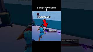 BIGGER FOV GLITCH💀 fortnite fortnitememe fortniteglitch [upl. by Cyb463]