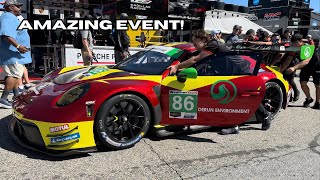 Experiencing IMSA Petit Le Mans  Part 1 [upl. by Kinsler]