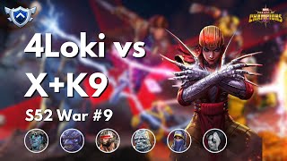 Another death  AW Season 52  War 9 4Loki vs XK9 [upl. by Ozzy]