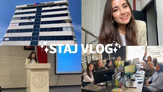 Staj Vlog  Ofiste Bir Haftam  Veri Analisti Stajı👩🏻‍💻📈 vlog [upl. by Cimbura510]