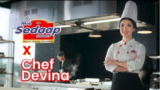 Mie Sedaap Goreng Ala Chef Devina BARU Sedaapnya Full of Taste  45s [upl. by Bithia]