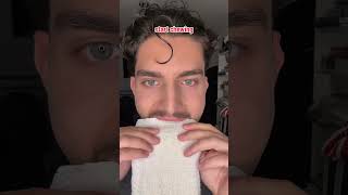 Use this towel method for get attractive jawline towelmethod exercise mewing faceexercise fyp [upl. by Klusek444]